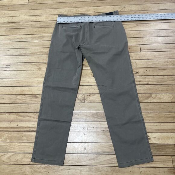 RAILS Chino Pants Men 34 Slim Straight Thomas Faded Olive Lightweight 34x32 - Picture 9 of 16